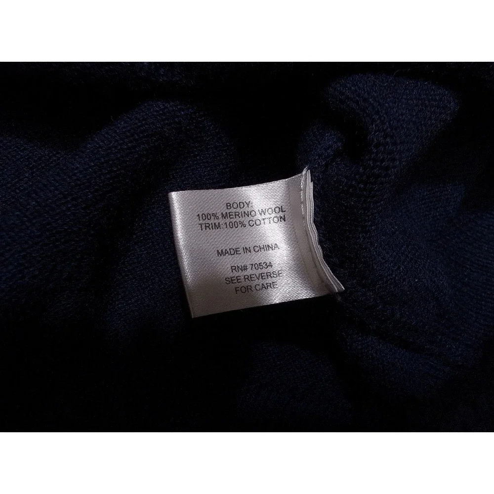 ORVIS 100% Merino Wool 1/2 Zip Sweater Hunting Elbow Patches 2ER1 Upton Large L